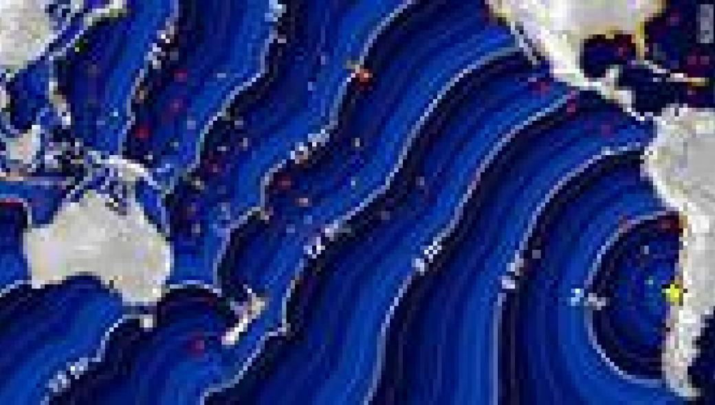 Χωρίς ζημιές και μικρότερο του αναμενόμενου το τσουνάμι από τα 8,8 ρίχτερ της Χιλής