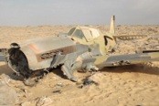 Ανακάλυψαν θαμμένο P-40 Curtis στην έρημο της Αιγύπτου