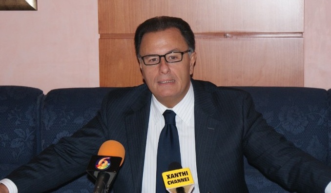 Συνάντηση Πάνου Παναγιωτόπουλου με τον Κύπριο υπουργό Άμυνας