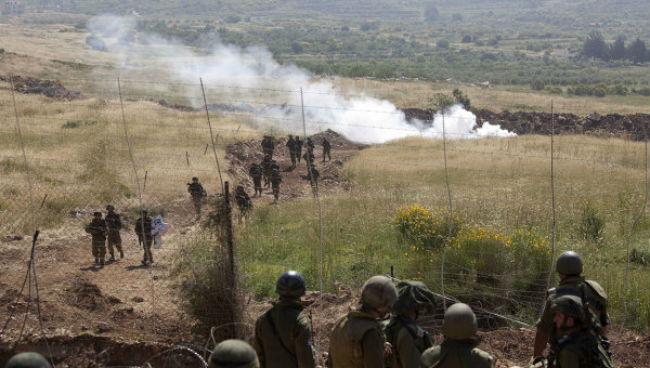 Ισραηλινοί πύραυλοι εναντίον των Σύρων στο Γκολάν