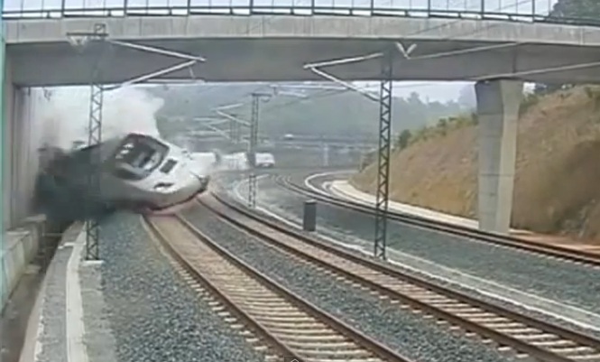 Ισπανία: Η στιγμή του εκτροχιασμού