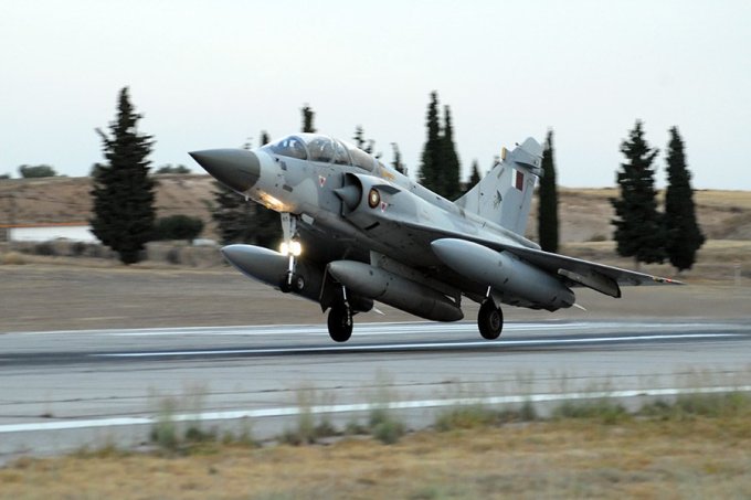 Αποστολές στο Αιγαίο Mirage 2000-5 της ΠΑ & του Κατάρ