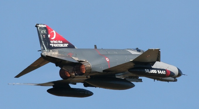 Συντριβή τουρκικού F-4E Terminator