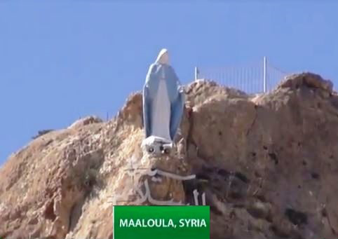 Ισλαμιστής σπάει άγαλμα της Παναγίας (βίντεο)