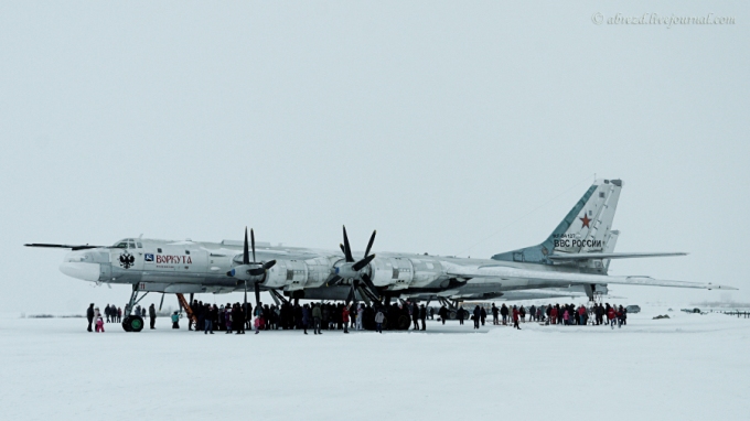 Ρωσικά Tu-95MSÐ στη βόρεια Σιβηρία