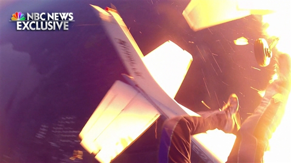 Νέο βίντεο από την σύγκρουση των αεροσκαφών