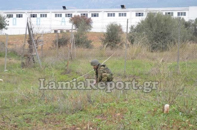 Λαμία: Εξουδετέρωση βλήματος του Β’ ΠΠ