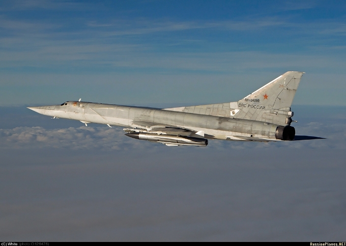 Kh-22 σε βομβαρδιστικό Tu-22M