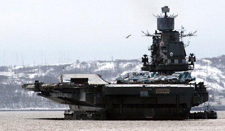 Απέπλευσε το Admiral Kuznetsov