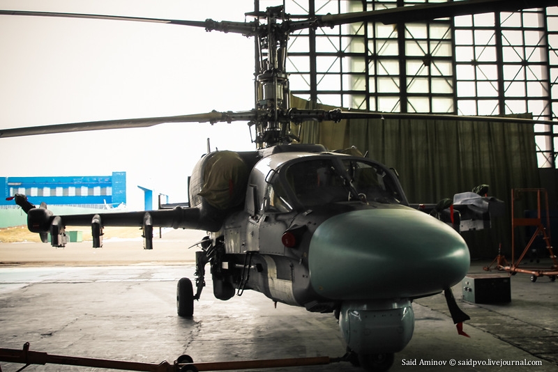 Φωτογραφίες από τα ελικόπτερα παραγωγής