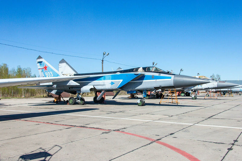 Το MiG-31E έτσι όπως δεν το βλέπουμε συχνά