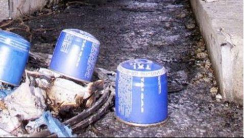 Γκαζάκια στο πολιτικό γραφείο του Γ. Μιχελάκη στην οδό Αμερικής