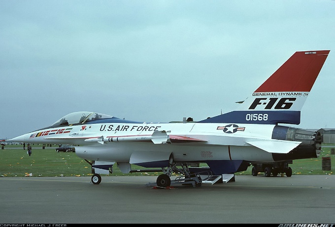 Η νορβηγική Αεροπορία γιορτάζει τα 40χρονα του F-16