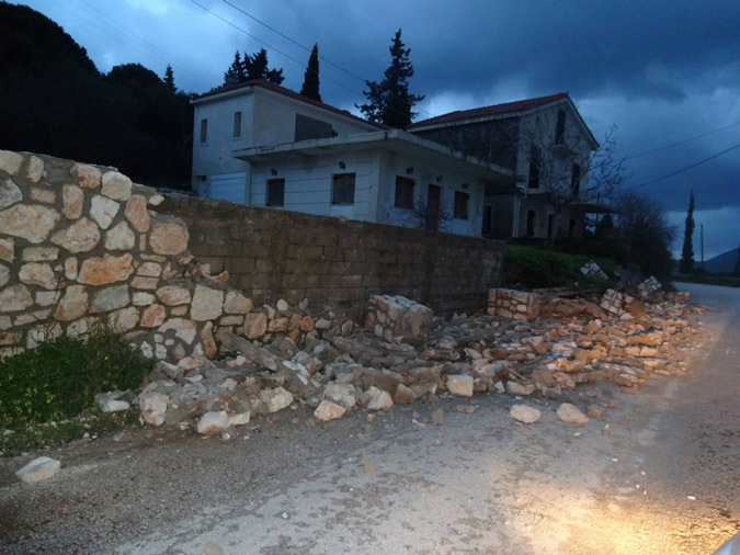 Ζημιές στο 60% των κτιρίων στο Ληξούρι