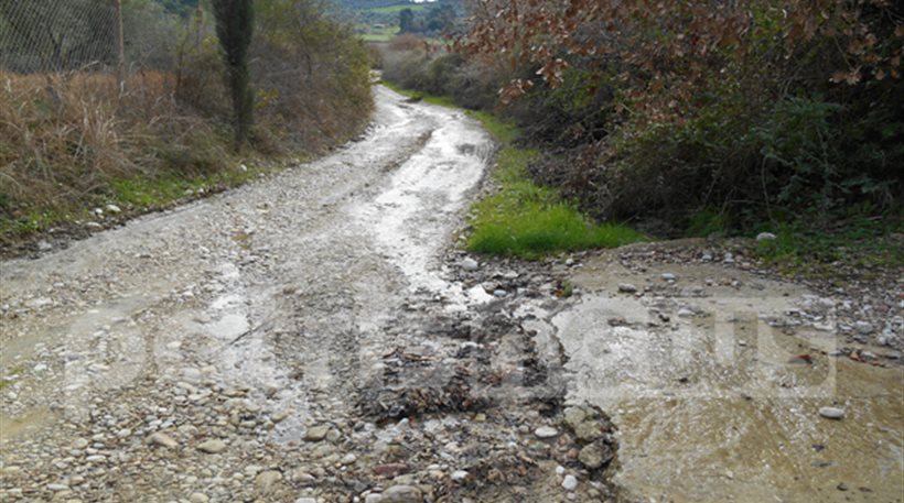 Ηλεία: Καταστροφές στο επαρχιακό οδικό δίκτυο από την κακοκαιρία