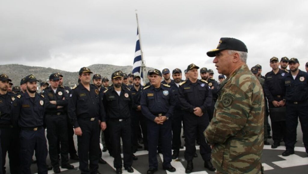 Στη Φρεγάτα «Ψαρά» ο Α/ΓΕΕΘΑ