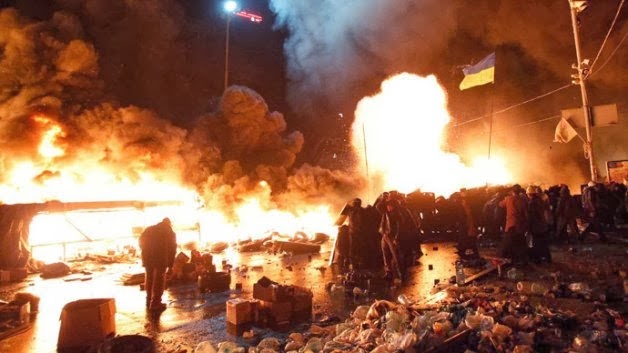 Ουκρανία: 67 αστυνομικοί αιχμάλωτοι από τους διαδηλωτές
