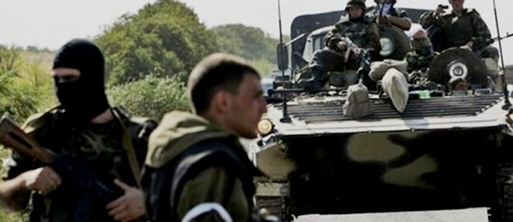 Ρωσικά τεθωρακισμένα έστησαν σημεία ελέγχου μέσα στο ουκρανικό έδαφος!