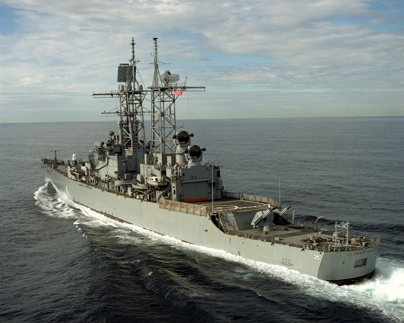 Βίντεο: Το αμερικανικό Α/Τ USS Truxtun πλέει προς τη Μαύρη Θάλασσα
