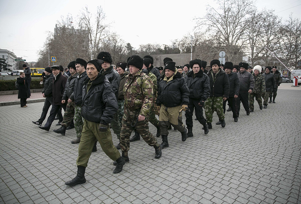 Ορκίσθηκαν Ένοπλες Δυνάμεις της Κριμαίας στην Συμφερούπολη