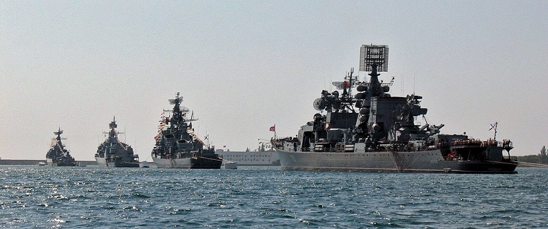 Ρωσική αρμάδα 150 πλοίων κυριαρχεί στη Μαύρη Θάλασσα