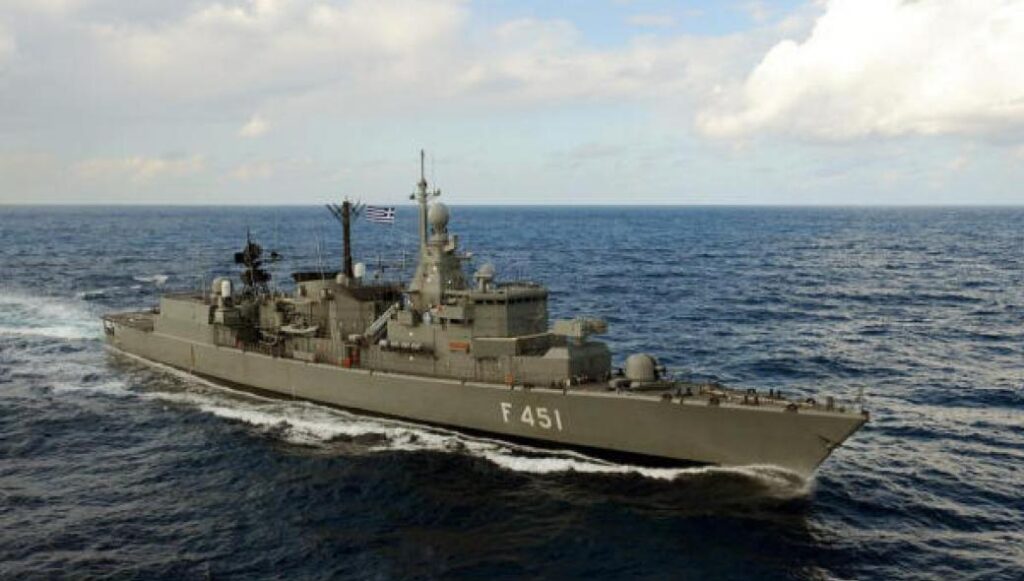 Στα ΗΑΕ για ανταλλακτικά φρεγατών