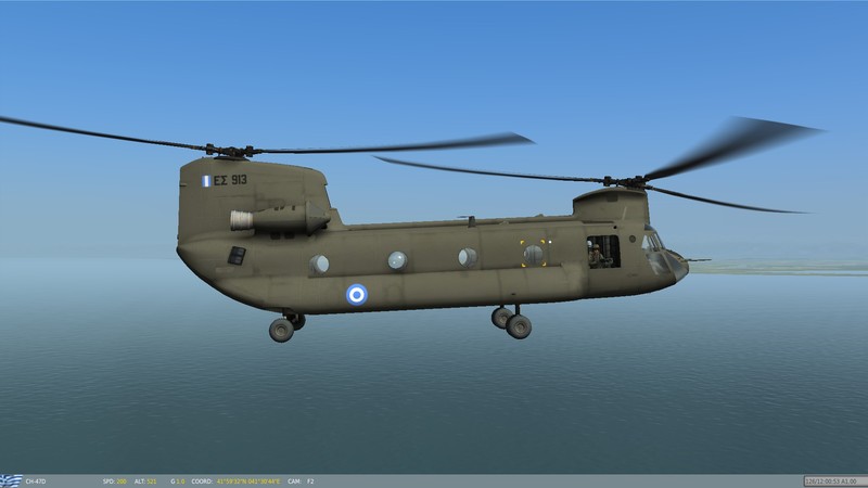 «Πρόβα» από Σινούκ και μαχητικά για την 25η Μαρτίου στον ουρανό της Αθήνας