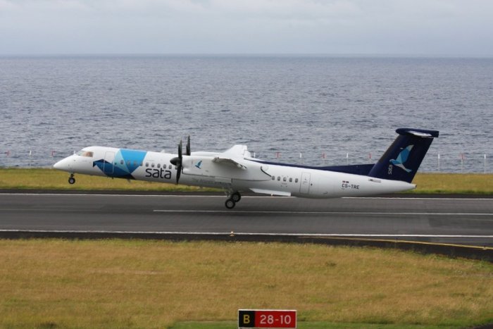 Περιπετειώδης προσγείωση ενός Dash 8 στις Αζόρες – Βίντεο