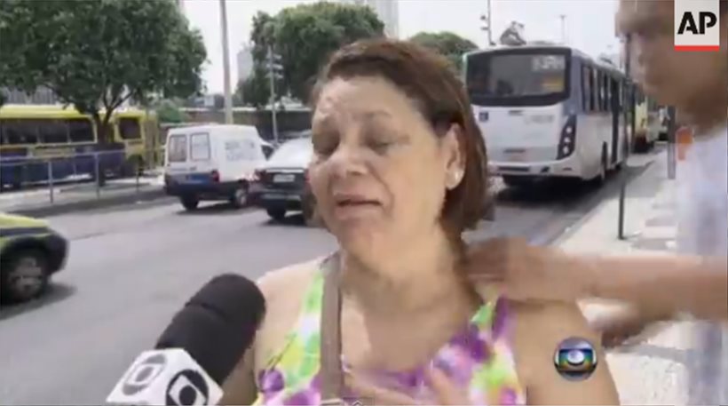 Βίντεο: Ληστεία εν ώρα συνέντευξης στη Βραζιλία