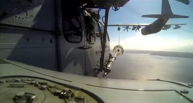 Ασκήσεις εναέριου ανεφοδιασμού με γαλλικά EC-725 και ιταλικά KC-130J