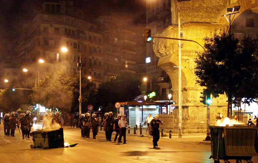 Ανακοίνωση της ΕΛ.ΑΣ. για τα επεισόδια στη Θεσσαλονίκη