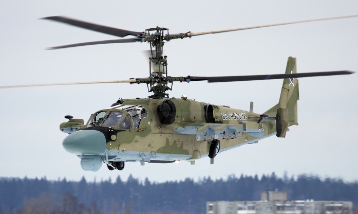 Ka-52 Alligator σε απίστευτα χαμηλή πτήση – Βίντεο