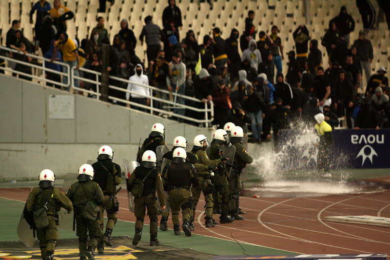 Ευρεία επιχείρηση και κινητοποίηση της ΕΛ.ΑΣ. για την αστυνόμευση του αγώνα ΠΑΟ-ΠΑΟΚ