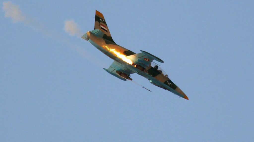 Τουρκικά οχήματα με πυρομαχικά κτυπήθηκαν από την συριακή Αεροπορία