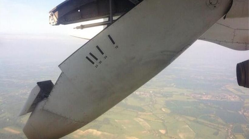 Βρετανία: «Ξεκόλλησε» φτερό εν ώρα πτήσης [βίντεο]