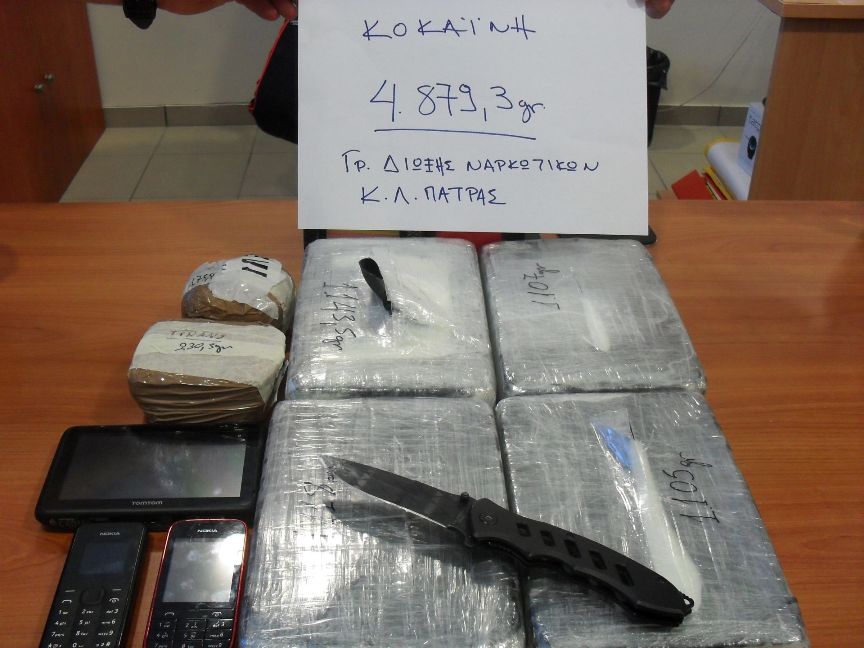 Σύλληψη για διακίνηση κοκαΐνης στην Πάτρα