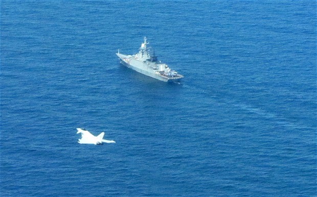 Βρετανικά Typhoon αναχαίτισαν στο… κατάστρωμα κορβέτας ρωσικό ελικόπτερο