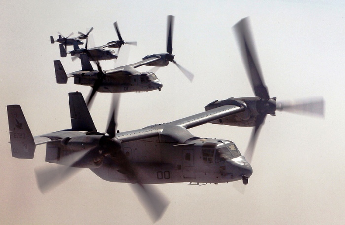 Οι ΗΠΑ στέλνουν V-22 στη Λιβύη για να απομακρύνουν τους Αμερικανούς