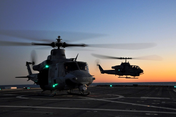 Εντυπωσιακό βιντεο: UH-1Y Venom των Αμερικανών Πεζοναυτών σε αποστολή εγγύς υποστήριξης