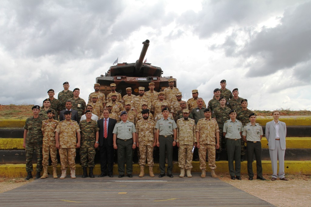 Τελετή Αποφοίτησης Στρατιωτικού Προσωπικού του Κατάρ στην ΠΕ της ΧΙΙ Μ/Κ ΜΠ