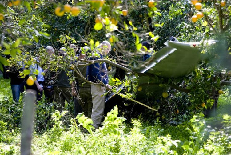 Ισραηλινό UAV κατέπεσε στην αυλή σπιτιού Παλαιστινίων στη Χεβρώνα