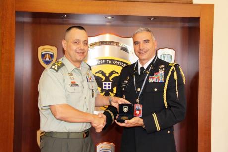 Επίσκεψη του νέου ΑΚΑΜ των ΗΠΑ στον Α/ΓΕΣ