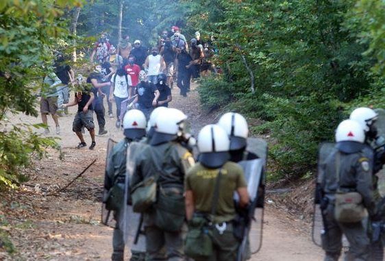 Ελεύθεροι 6 κατηγορούμενοι για την υπόθεση στις Σκουριές Χαλκιδικής