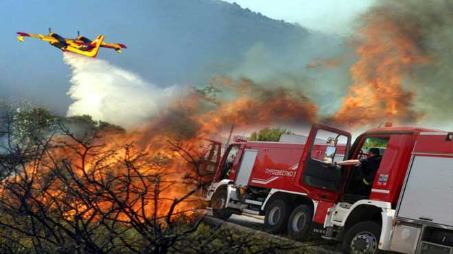 Σύλληψη ενός 39χρονου για τον εμπρησμό στο δάσος στον Καρέα
