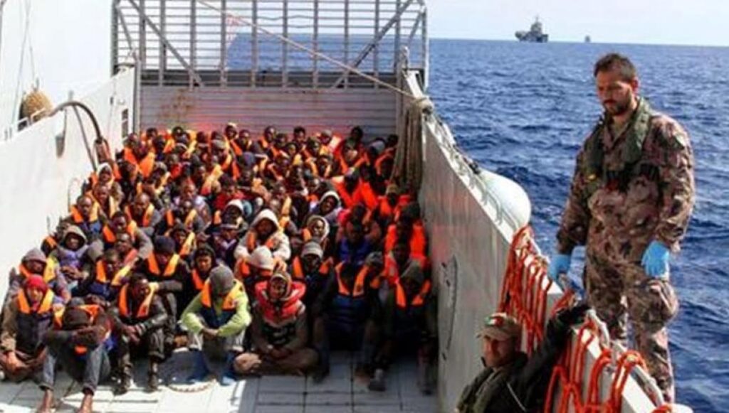 1700 λαθρομετανάστες συνέλαβε το Ιταλικό ναυτικό σε 3 μήνες