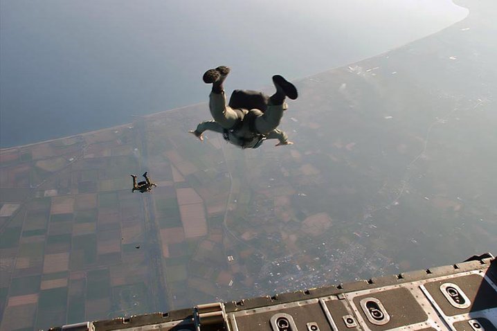 Άγιο είχε στέλεχος της 31ης ΜΕΕΔ σε άλμα ελευθέρας πτώσεως