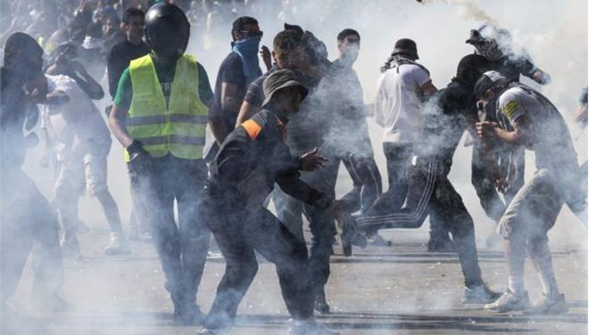 Παρίσι: Μεγάλες ταραχές από διαδηλώσεις κατά του Ισραήλ