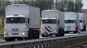 Η Ουκρανία κατηγορεί τη Ρωσία ότι το κομβόι αφαίρεσε στρατιωτικό εξοπλισμό