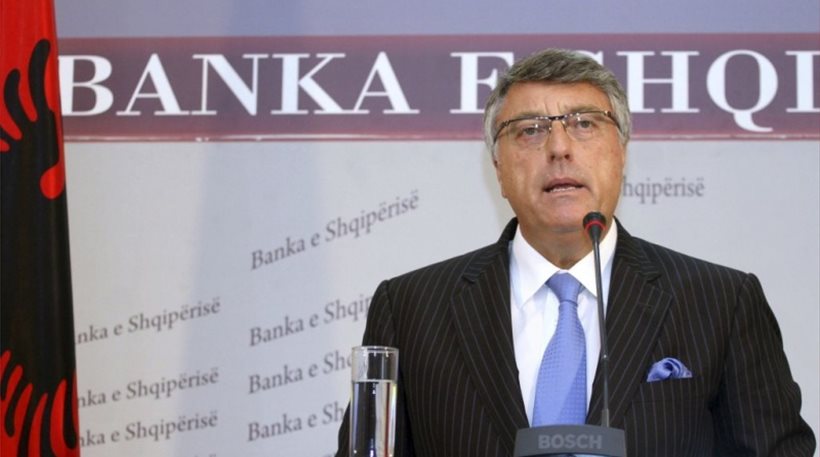 Συνελήφθη ο διοικητής της Τράπεζας της Αλβανίας για κλοπή 7,2 εκατ. δολαρίων