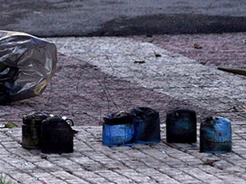 Γκαζάκια σε υποκατάστημα τράπεζας στη Θεσσαλονίκη